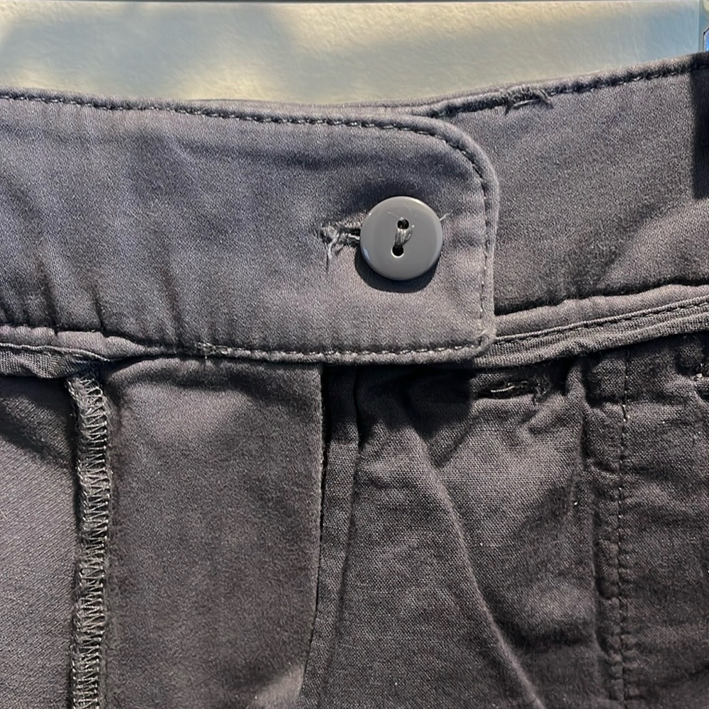 NWT Loft Gray Bootcut Sanded Sateen Chinos in Marisa Fit, 00 - Picture 7 of 13